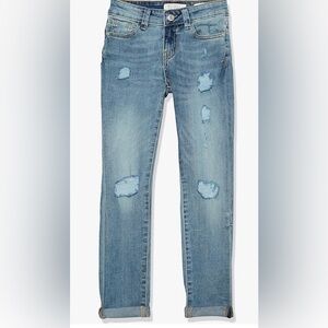 Jessica Simpson Jessica Girls' Jeans, Med Indigo, 10